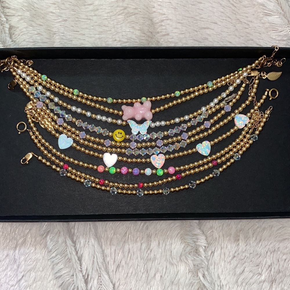 14k Gold Stackable Bracelets